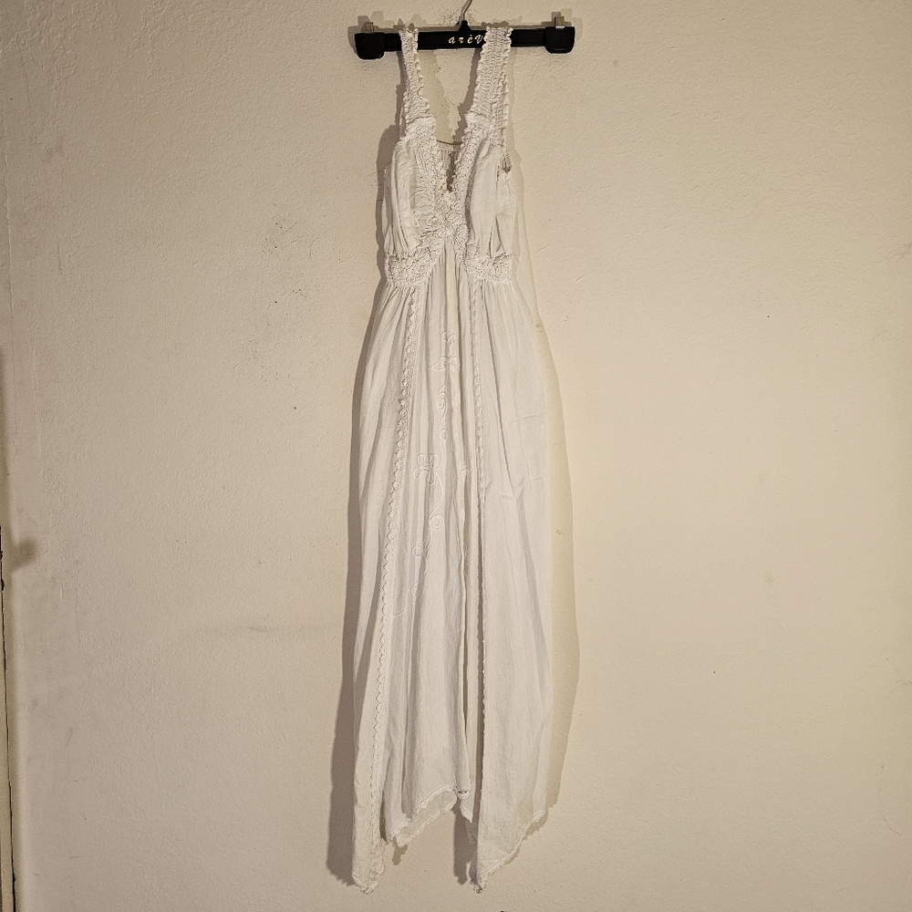 Vintage White Aruba Boutique Dress